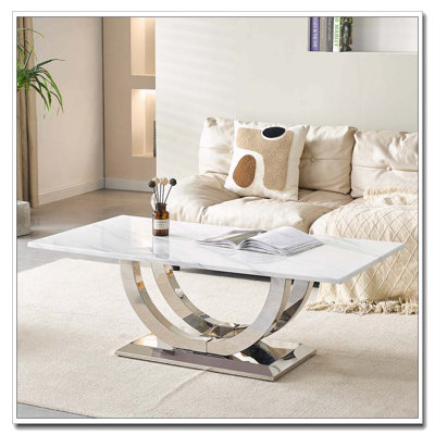 50.4 Inch Modern Rectangular Table