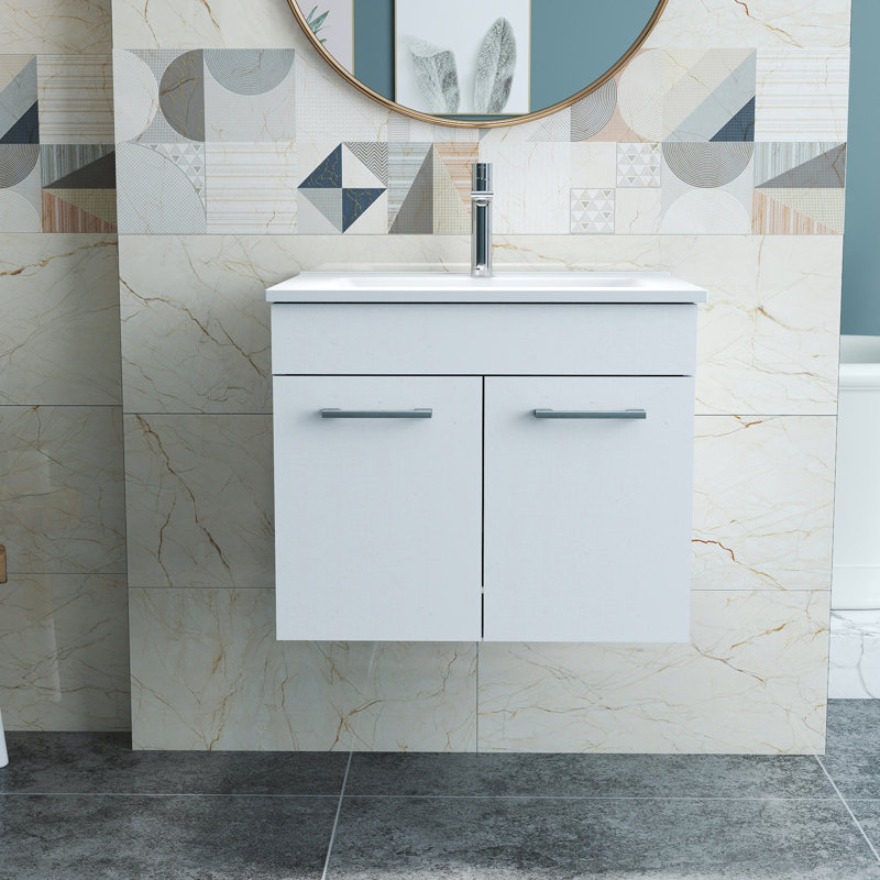 Ensemble de meuble-lavabo moderne avec lavabo