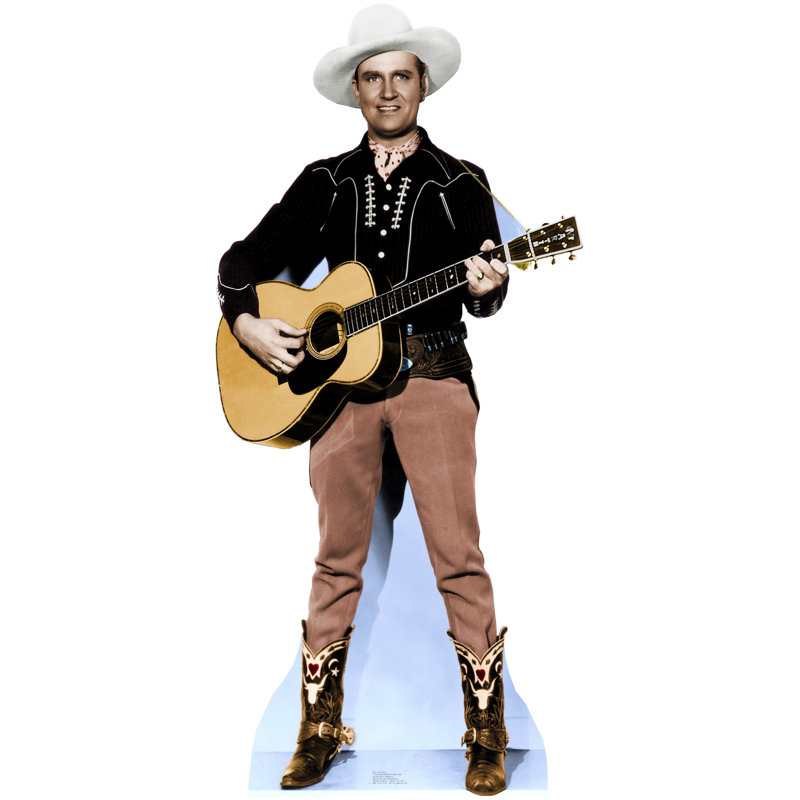 Gene Autry Life-Size Cowboy Cardboard Standup with Guitar
