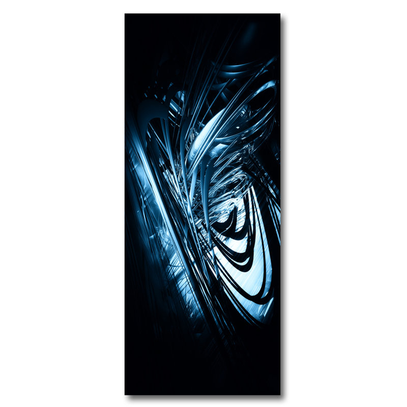 Galaxie abstraite - impression, Aluminium, H 86 po x l 36 po x P 1 po