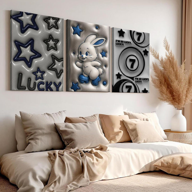3 Piece Wrapped Canvas Print