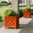  Lattice Planter Box 2-Pack, Terracotta-367224041