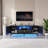 63" W Tv Stand With Motion-Activated Light And Built-In Charging Station-1857689541