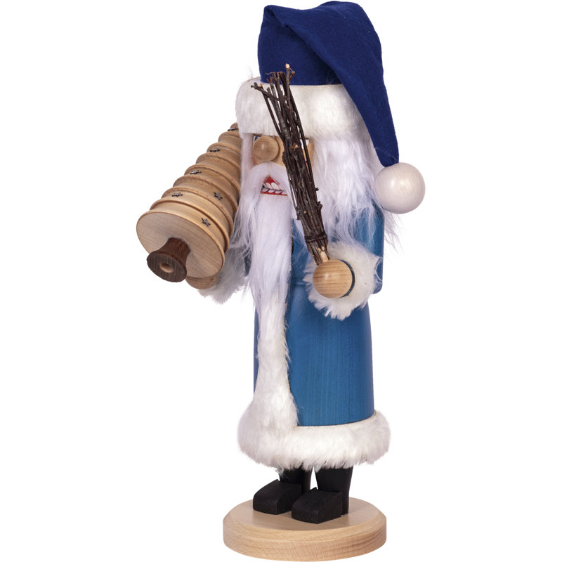 Christmas Nutcracker, Blue/White