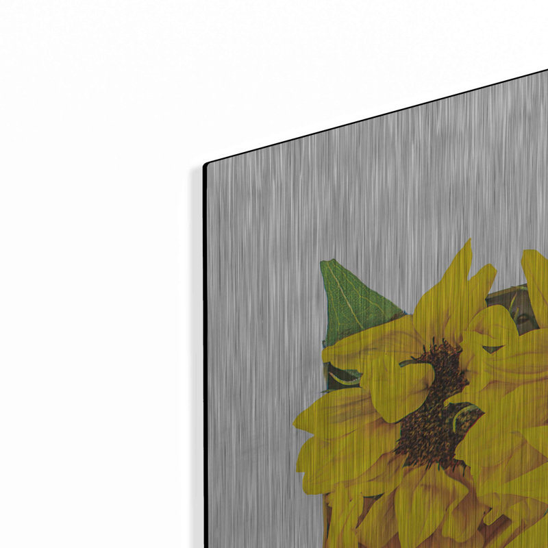 "Bouquet de tournesols" par Donnie Quillen, H 36 po x l 36 po