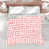 Light Pink White