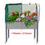 Pot à fleurs avec réservoir Gracie Oaks (21 X 47) + housse combinée-980563031