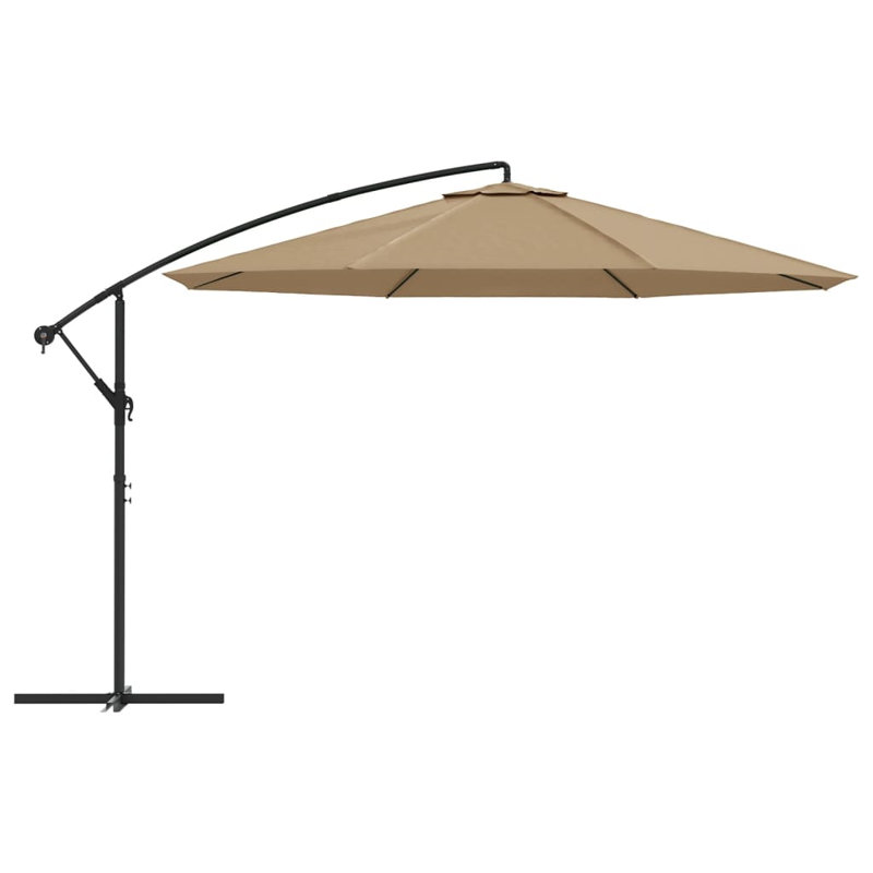 350cm Cantilever Parasol, Taupe