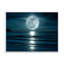 Super lune au-dessus de la mer I - photographie sur toile-119116618-59282912-59282915