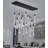 16 Lights Rectangular Modern Glam Chandelier-1962814956