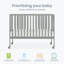 Lit de bébé portatif convertible 2-en-1-1549704025