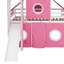 Lit mezzanine double avec tour et tente-114344374