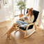 Linen, Foam Rocking Chair