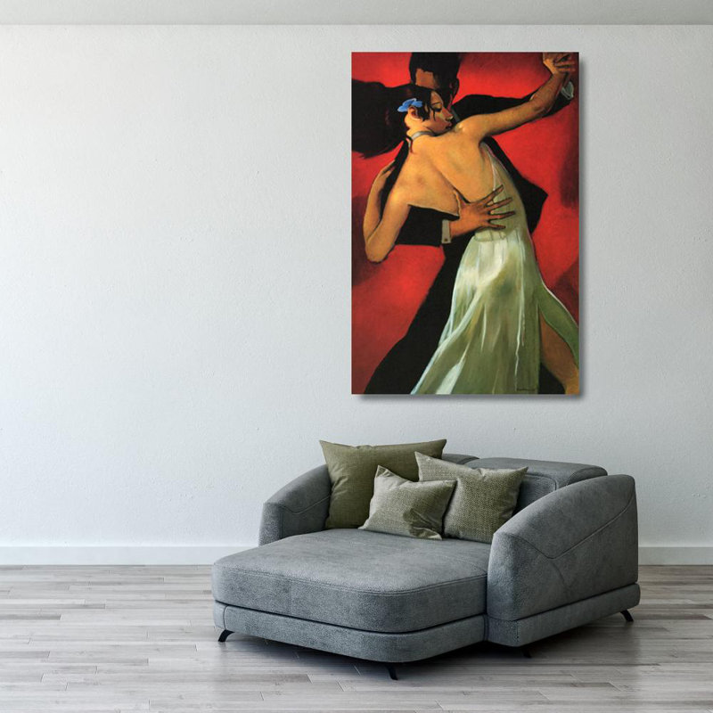 Carmine Cafe, 40" H x 27" W