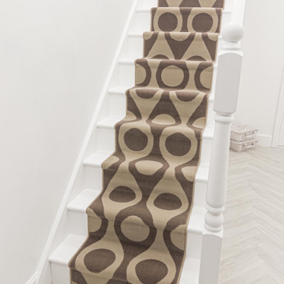 Stair Runner Geometric Shapes Area Rug