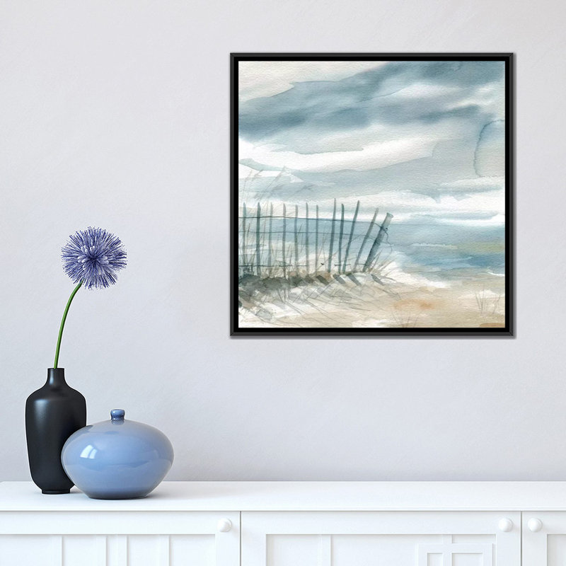 «Subtle Mist I» par Carol Robinson - Estampe numérique sur toile tendue avec châssis, H 18 po x l 18 po x P 1,5 po