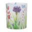 Porte-bougie à motif floral