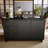 Granville 55" Sideboard In Charcoal Gray-1182661206