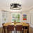 20 Inch Indoor Caged Ceiling Fan With Light Remote Control LED Bulb Ceiling Fan