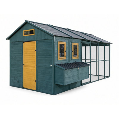 Poulailler Modern Ultraguard Xl - bleu sarcelle