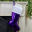 Chaussette de Noël réversible à paillettes-791539867-791539866