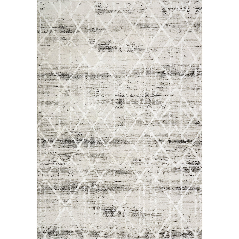 Serafin Geometric Indoor Rug, Rectangle 5'3" x 7'7"