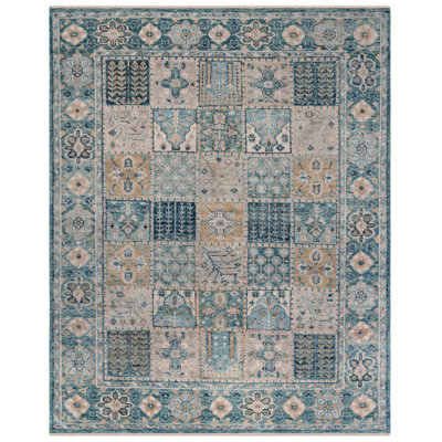 Samarkand 124 Area Rug In Blue / Beige