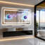 Miroir de salle de bain Led