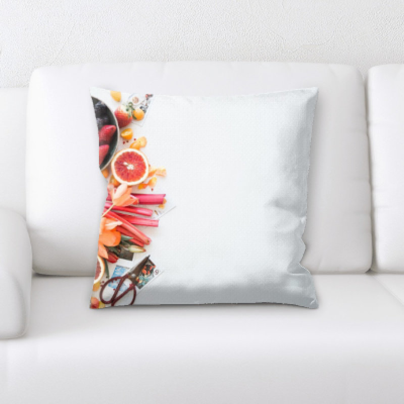 Microsuede Throw Pillow