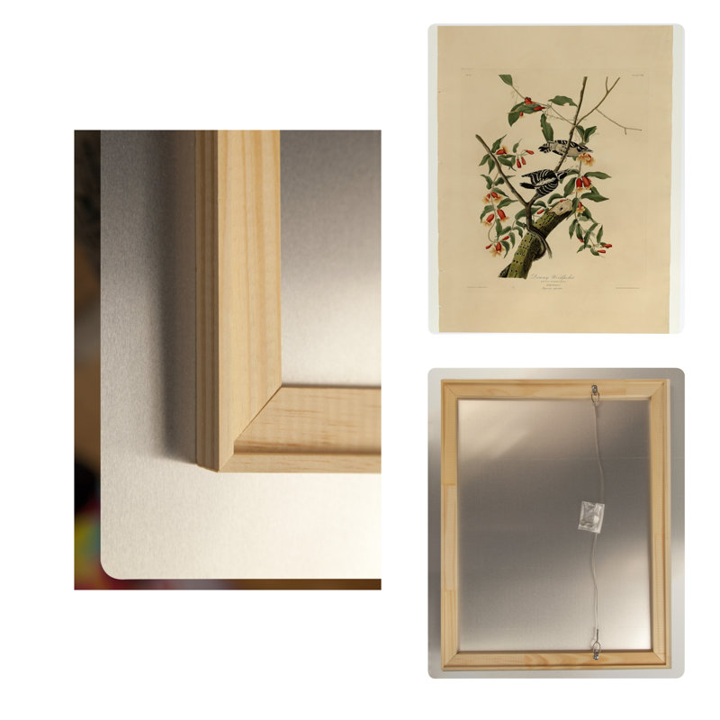Pic mineur, planche 112 (1827-1838) — Portrait en métal, H 14 po x l 11 po