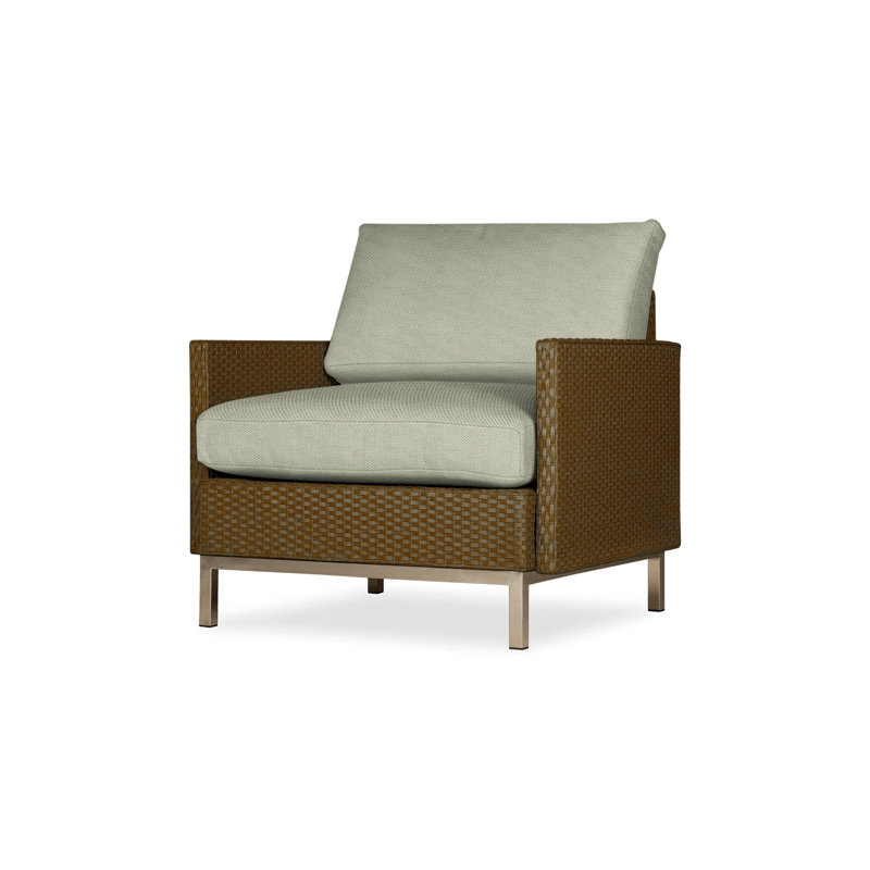 Elements Outdoor Lounge Chair, Cottage Pepper, Bark