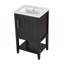 Meuble-lavabo de 20 po avec lavabo