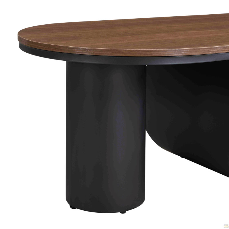 Table basse ovale Luxury Luxury, Brown