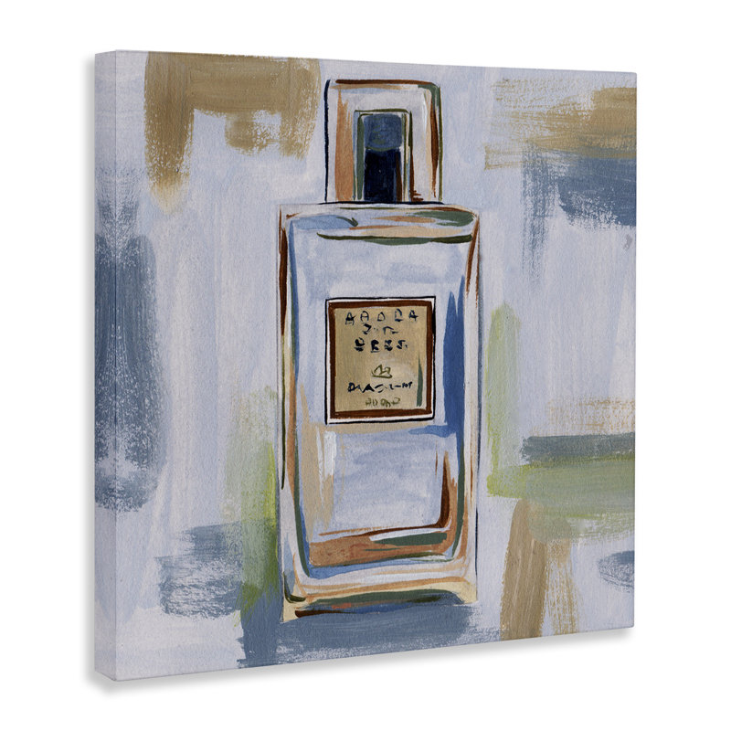 «Neutral Perfume Bottle Canvas» par Melissa Wang, H 30 po x l 30 po