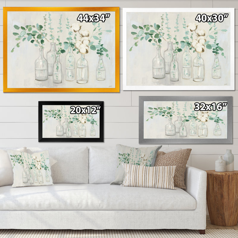 « belle composition florale »-cadre photo imprimé sur toile, Cadre noir, H 30 po x l 40 po x P 1,5 po