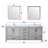 Jacques 80 in. W x 22 in. D Double Bath Vanity, and 30 in. Mirrors-66637709-112957600