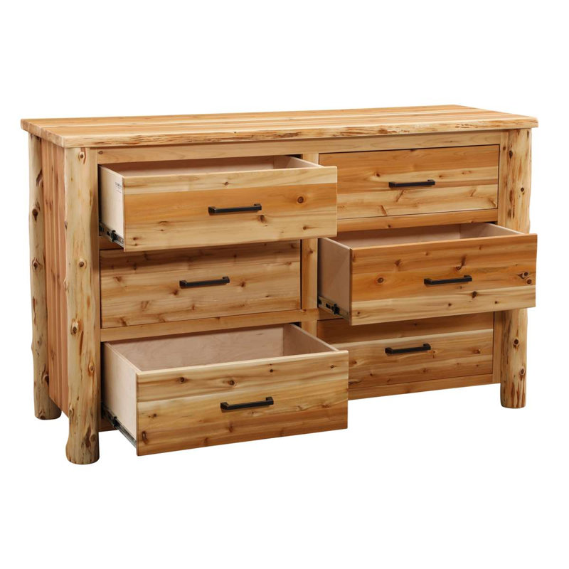  Headwaters Six Drawer Dresser - Natural - Premium Line