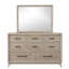 Commode 8 tiroirs avec miroir Durfee