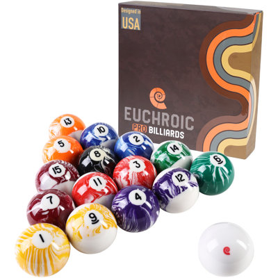 Marble White Pool Table Balls Billiard Balls pool balls Set