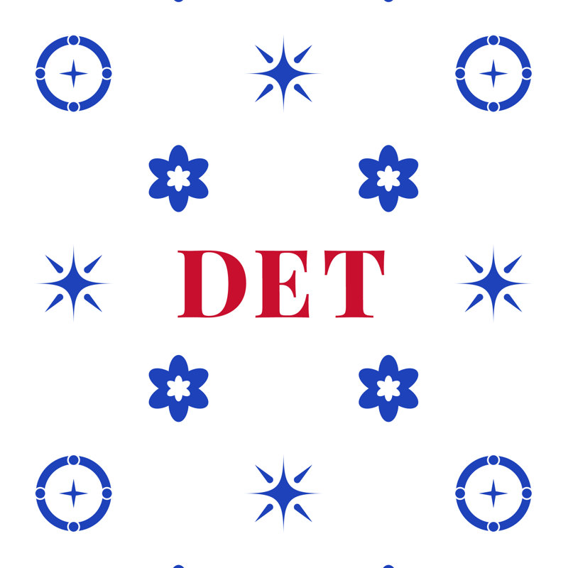 Detroit Basketball Colors - rouge, blanc, rouge, tête de lit simple, coussin 39,5 po x 29,5 po, Bleu / blanc / rouge