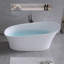 TB5740139338664TB&Size 29.92 " W Floor Mounted Soaking Solid Surface Bathtub-137943684
