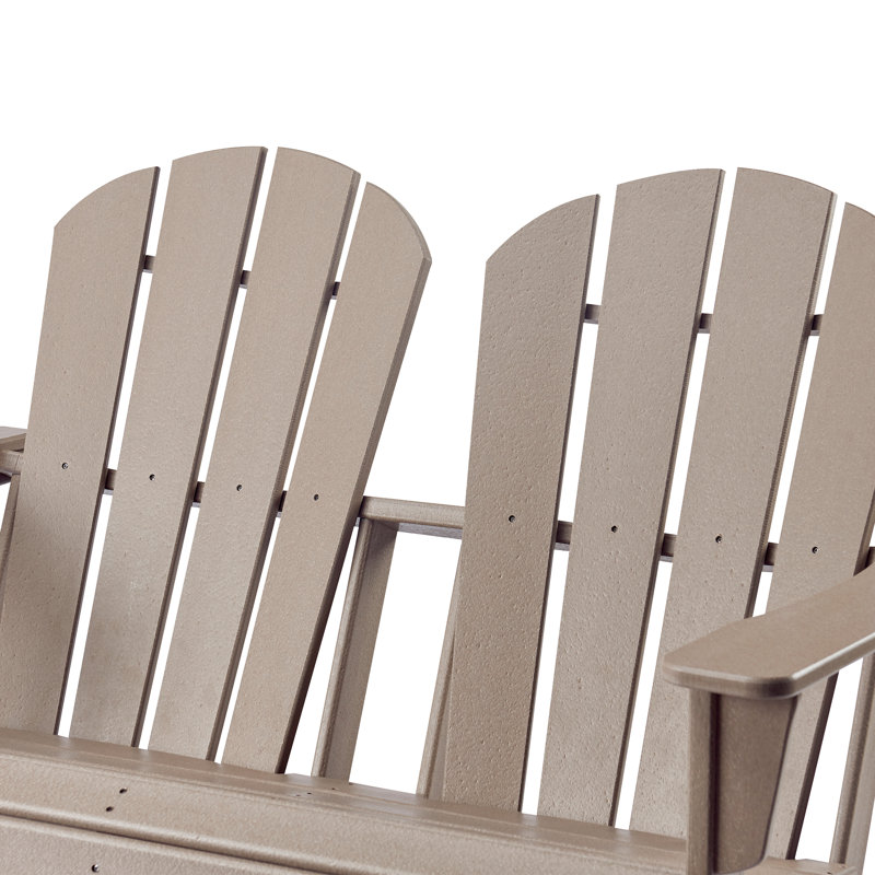 Outdoor Adirondack Chair, Brown