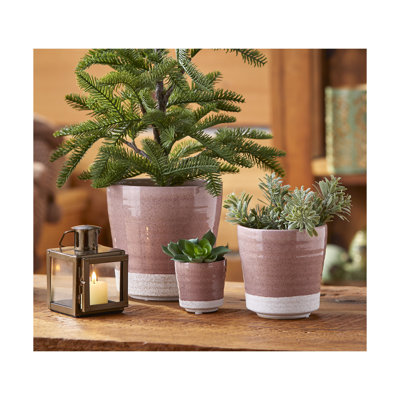 Jardinière deux tons moyen
