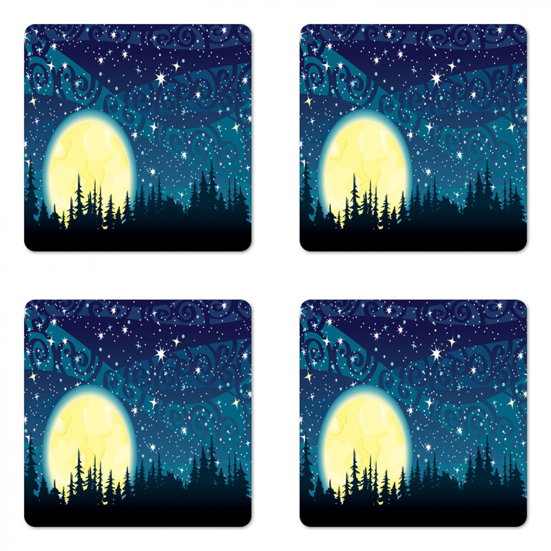 Sous-verre starry night-