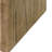 Kamiyha Coastal Wood Kitchen Table, Dining Table, Rectangular Table, Office Table, Brown