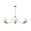 Luminaire suspendu 6 lumières Rome Rome-539098797