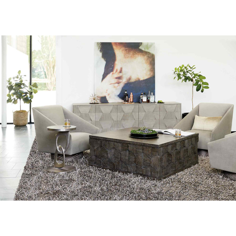Linea Abstract End Table