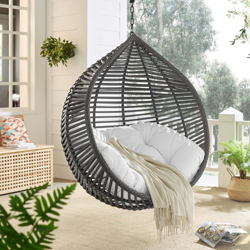Balancelle d'extérieur sans support Garner Teardrop, Blanc
