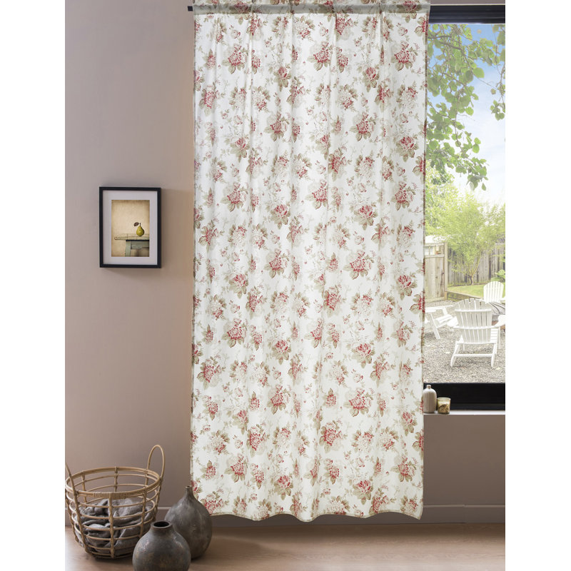 Semi Sheer Curtain Pair, 54" W x 108" L
