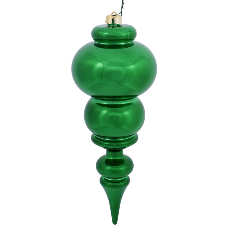 Ornement de Noël 14 po faîteau, Vert 2